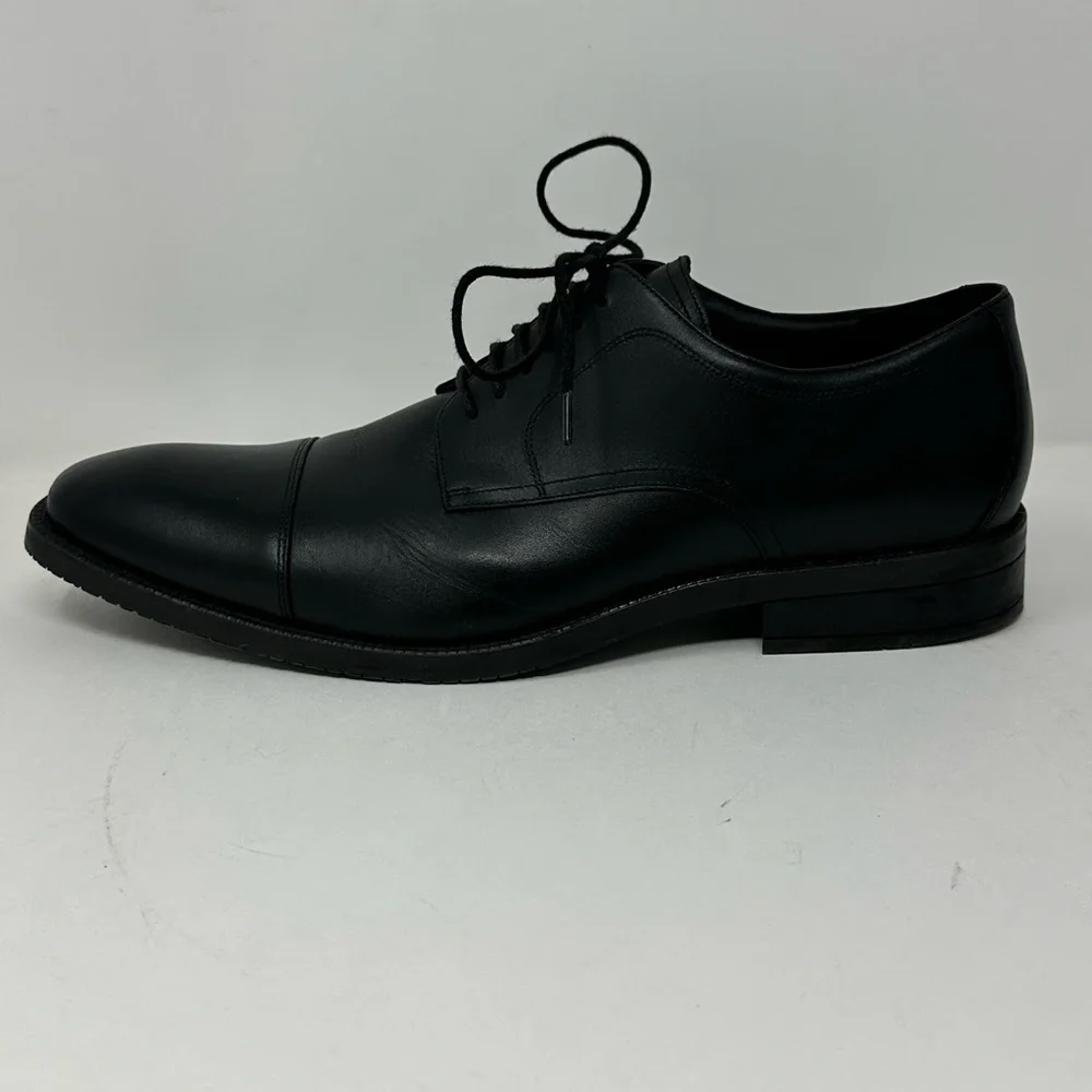 Cole Haan Men’s Dress Shoes Waterproof Black Grand 360 C34136 Leather Lace